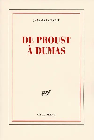 Jean-Yves Tadié et la musique :
Le songe musical, Claude Debussy, 2008 <a href="/Gallimard/">Gallimard</a>
De Proust à Dumas, 2006 <a href="/Gallimard/">Gallimard</a>