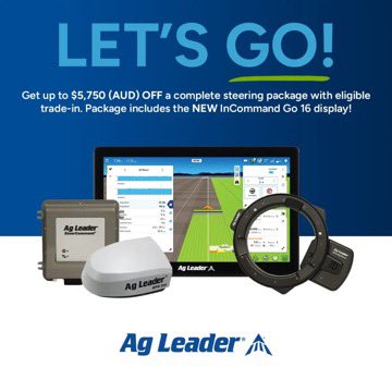 There is no better time to Go talk to your local dealer! Plus receive 50% off a TurnPath headland turning unlock! More details bit.ly/3V8QBIO