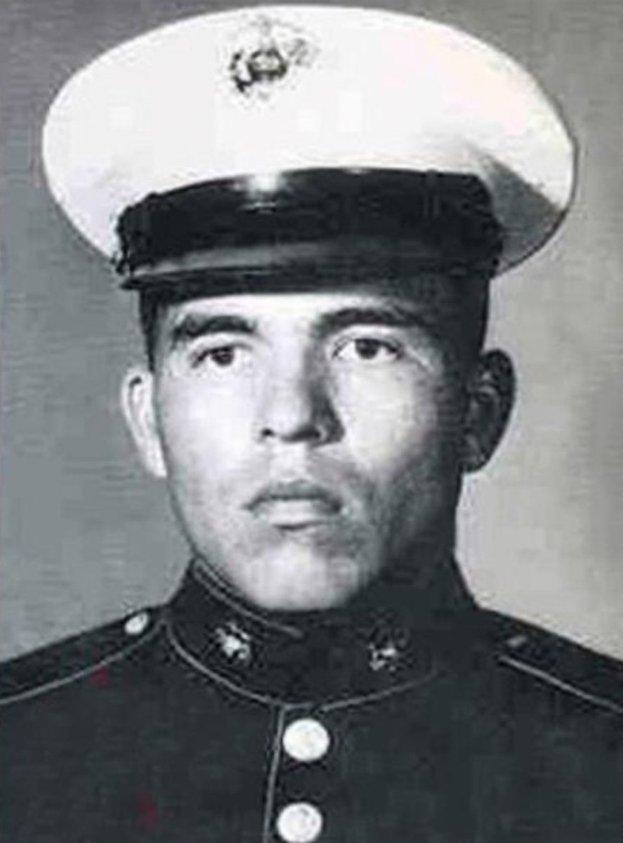 44MagnumBlue1's tweet photo. United States Marine Corps Sergeant Clive Garcia Jr. was killed in action on November 26, 1969 in Quang Nam Province, South Vietnam. Clive was 22 years old and from Morenci, Arizona. I Company, 3rd Battalion, 1st Marines. Remember Clive today. He is an American Hero.🇺🇸 https://t.co/cXiN1PWugk
