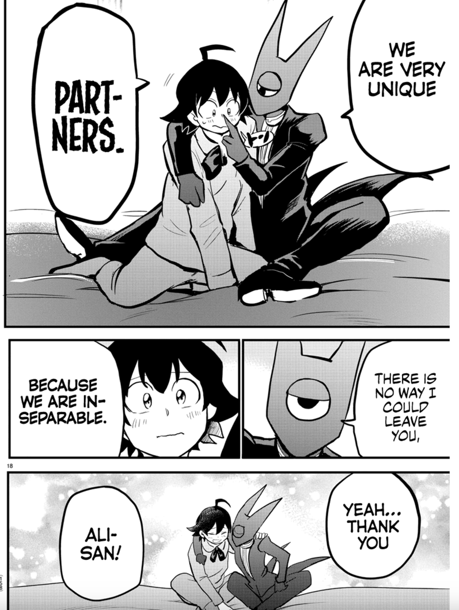 wah.... I quite like this! Always a big fan of relationships defined by the world of the story rather than a preexisting one