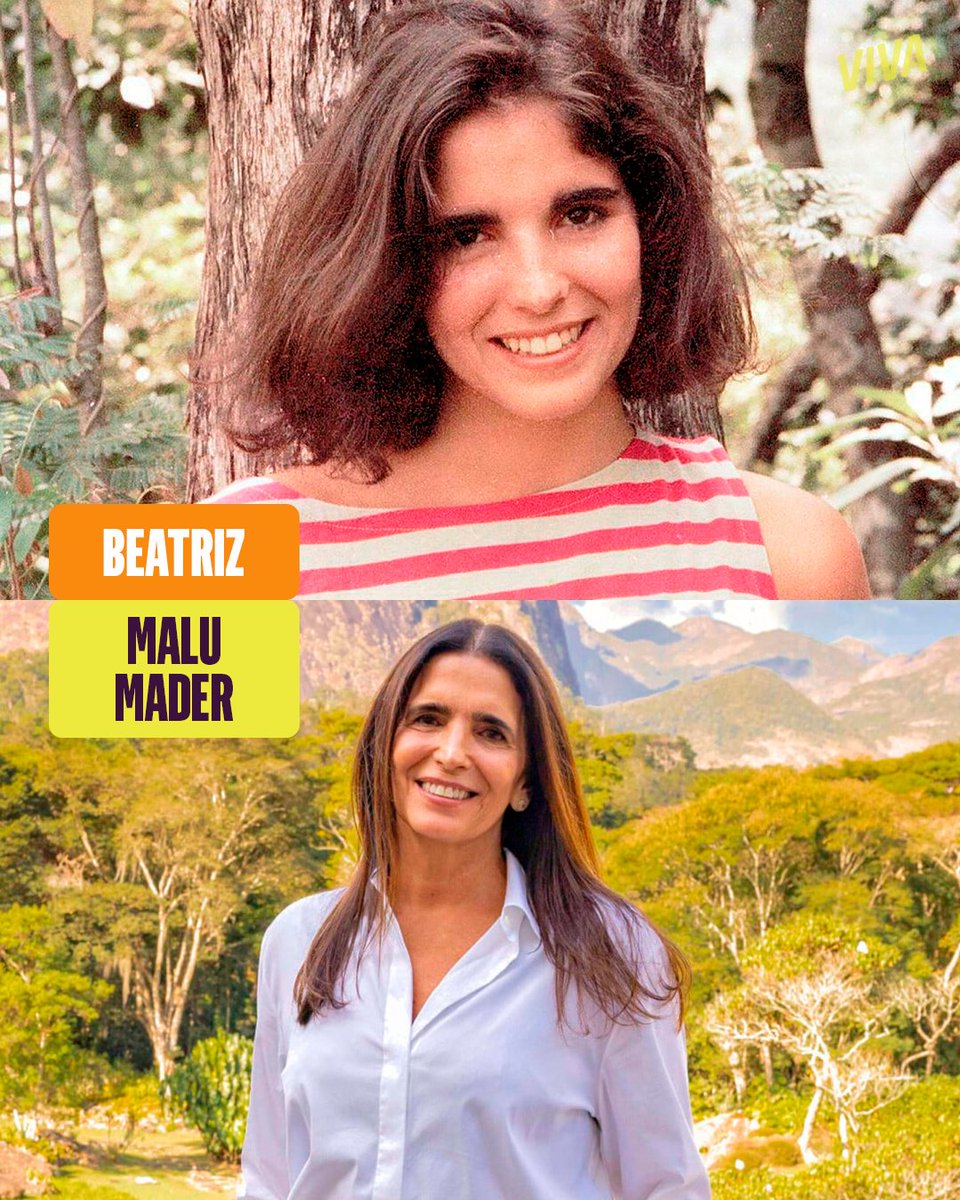 novelagloboplay's tweet image. Malu Mader: