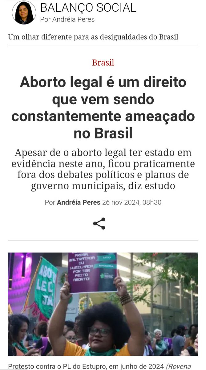 cfemea's tweet image. Leia mais em veja.abril.com.br/coluna/balanco…