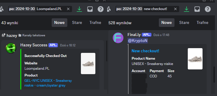 Krypton (@krypton2137) on Twitter photo 30.10 - 26.11
BOT: <a href="/FinallyAIO/">Final.ly</a> & <a href="/HazeyAIO/">HazeyAIO</a>
CG: <a href="/JIGIONotify/">JIGIO NOTIFY</a> & <a href="/Nootify/">Nootify</a>
Proxy: <a href="/PorterProxies/">Porter Proxies</a> & <a href="/Crazy_FNF/">Crazy Proxies</a> & <a href="/BasilProxies/">Basil Proxies</a> 30.10 - 26.11
BOT: <a href="/FinallyAIO/">Final.ly</a> & <a href="/HazeyAIO/">HazeyAIO</a>
CG: <a href="/JIGIONotify/">JIGIO NOTIFY</a> & <a href="/Nootify/">Nootify</a>
Proxy: <a href="/PorterProxies/">Porter Proxies</a> & <a href="/Crazy_FNF/">Crazy Proxies</a> & <a href="/BasilProxies/">Basil Proxies</a>