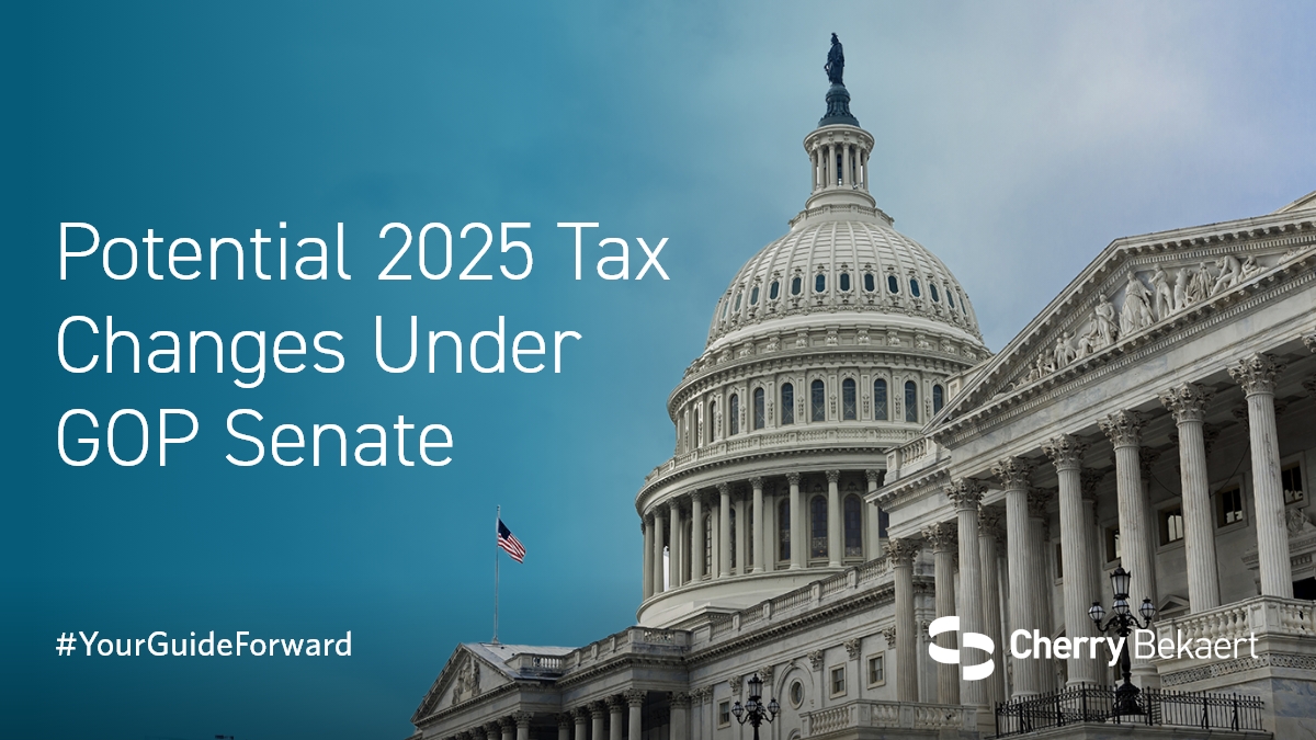 CherryBekaert's tweet image. Stay informed on potential 2025 tax changes! With the GOP Senate and evolving Trump-era provisions, understanding their impact on your finances and business is crucial. Count on us for timely insights as election results unfold. okt.to/hCduJv

#TaxChanges #Election2025
