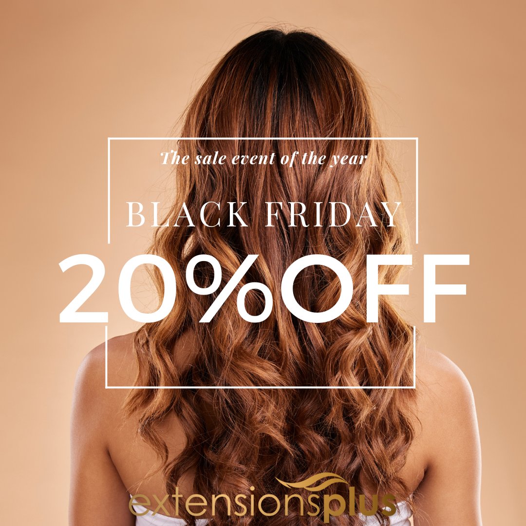 ExtensionsPlus's tweet image. Celebrate Black Friday with 20% off on select items! Exclusions apply. Shop now: zurl.co/czjp