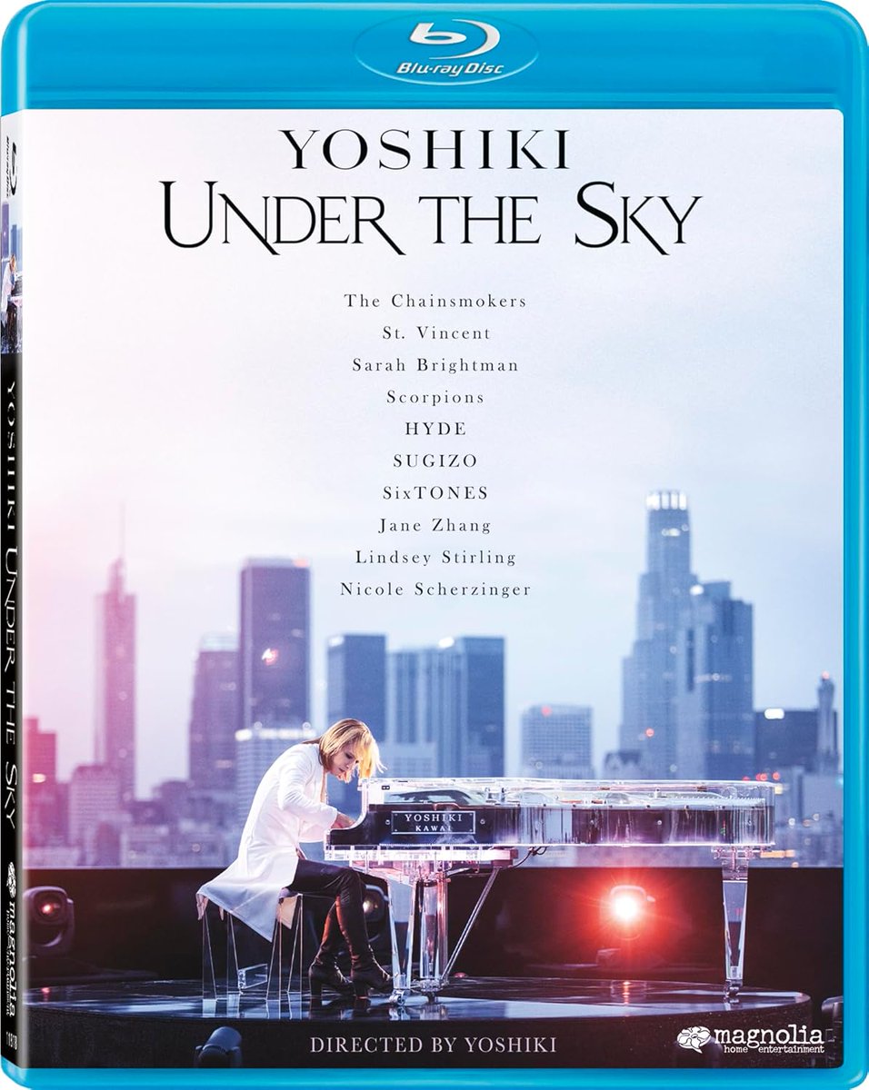Geek Vibes Nation (@geekvibesnation) on Twitter photo We are giving away two (2) Blu-Ray discs for YOSHIKI: UNDER THE SKY courtesy of Magnolia Home Entertainment filled with amazing musical performances.
To Enter - Follow <a href="/GeekVibesNation/">Geek Vibes Nation</a> & Retweet
Winner chosen (12/10)
The film is currently available on Blu-Ray, DVD and Digital. We are giving away two (2) Blu-Ray discs for YOSHIKI: UNDER THE SKY courtesy of Magnolia Home Entertainment filled with amazing musical performances.
To Enter - Follow <a href="/GeekVibesNation/">Geek Vibes Nation</a> & Retweet
Winner chosen (12/10)
The film is currently available on Blu-Ray, DVD and Digital.