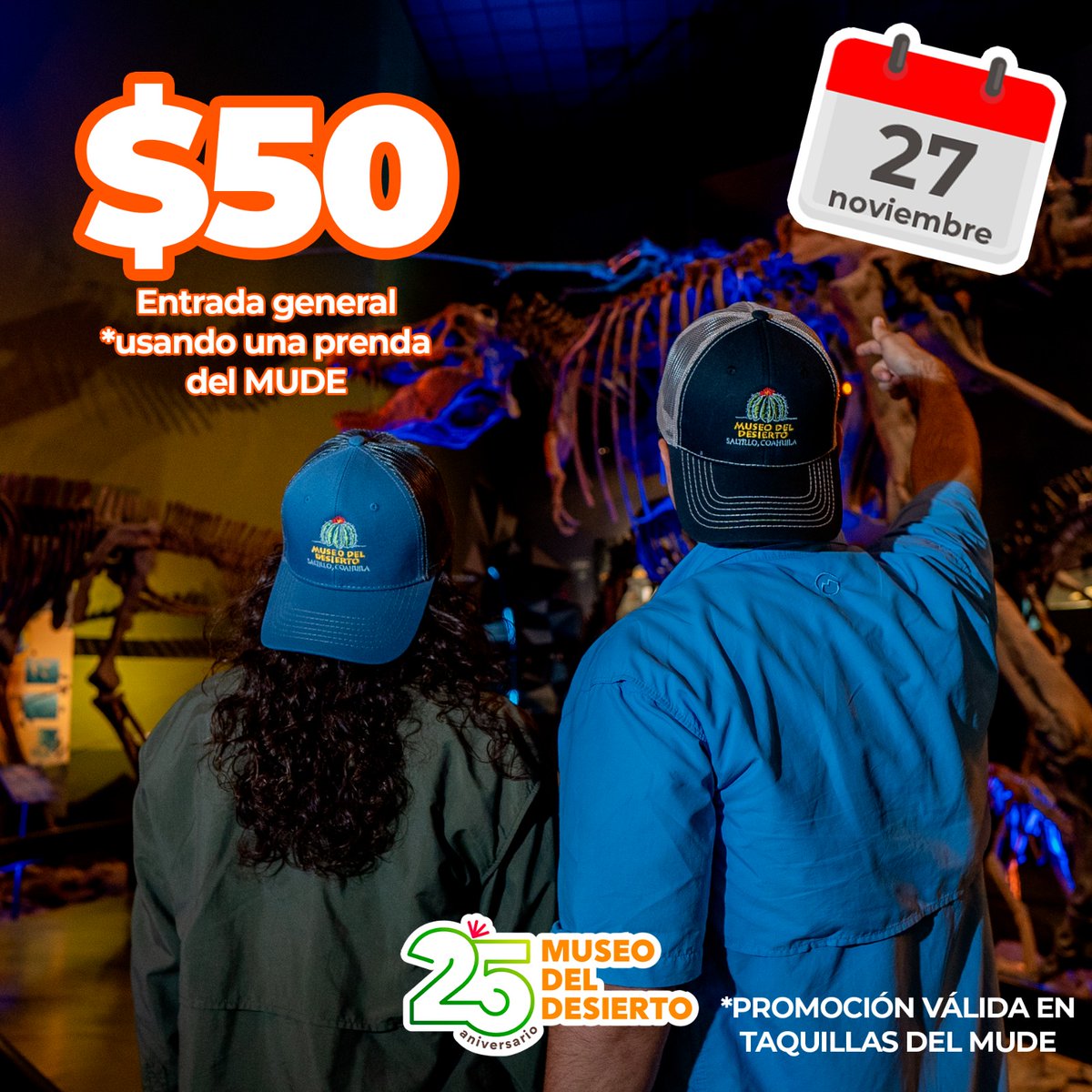 Museo del Desierto 🦖 tweet media