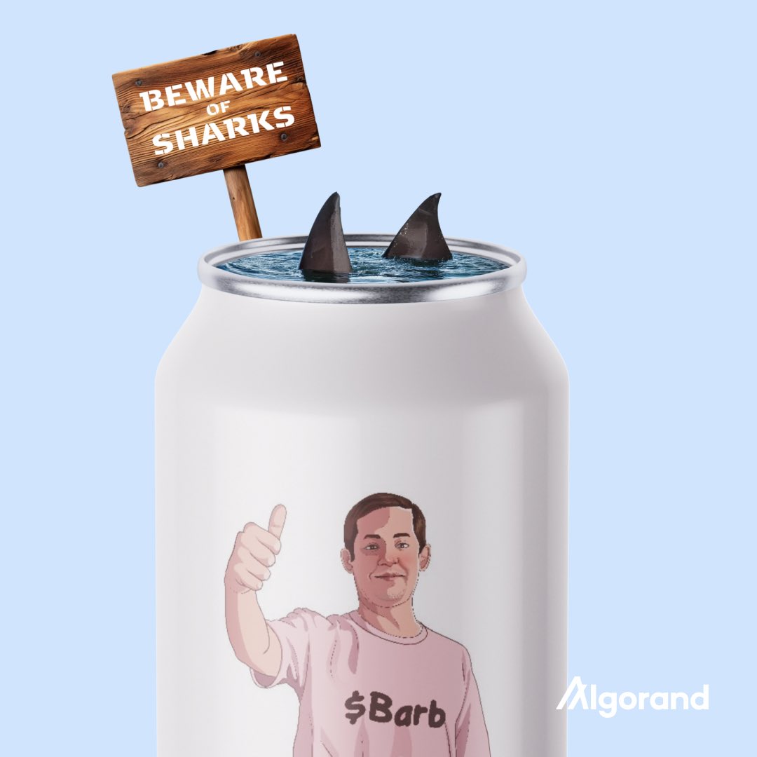 AlgoFoundation's tweet photo. @vestigefi @DaffiWallet @BarcTheShark Can 🦈 https://t.co/62mdgh4FrT
