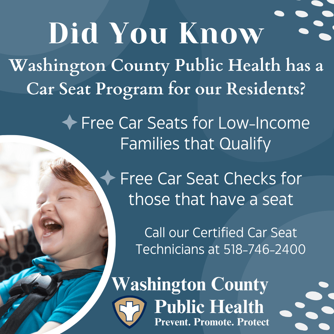 WashingtonCoPH's tweet photo. Washington County receives grant to continue Car Seat Programs https://t.co/Jx5pvfh8hJ https://t.co/6JlUh8NOdI