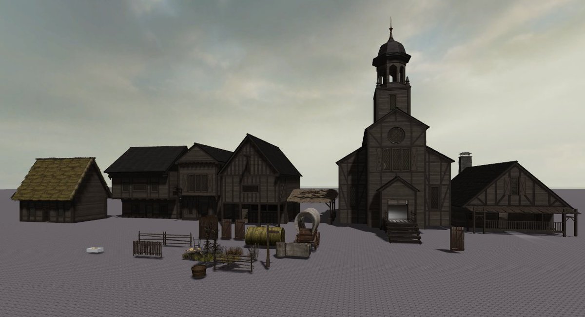OHDELSS's tweet image. Selling some assets! lmk if theres any interest!
Pics below
-Church
-MarketStore1
-MarketStore2
-MarketStore3
-BlackSmith Home
-Hovel
-Assets
#Roblox
#RobloxDev
#RobloxBuild