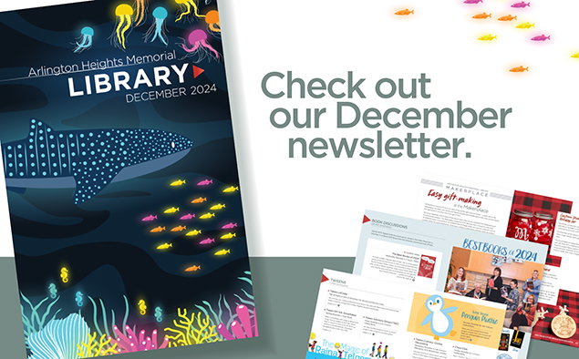The library's December newsletter is available online! Prepare for the holidays and learn about the gifts you can create at the Makerplace and discover festive programming happening this month including crafts for kids, movie nights and more. Read here: issuu.com/ahml/docs/ahml…