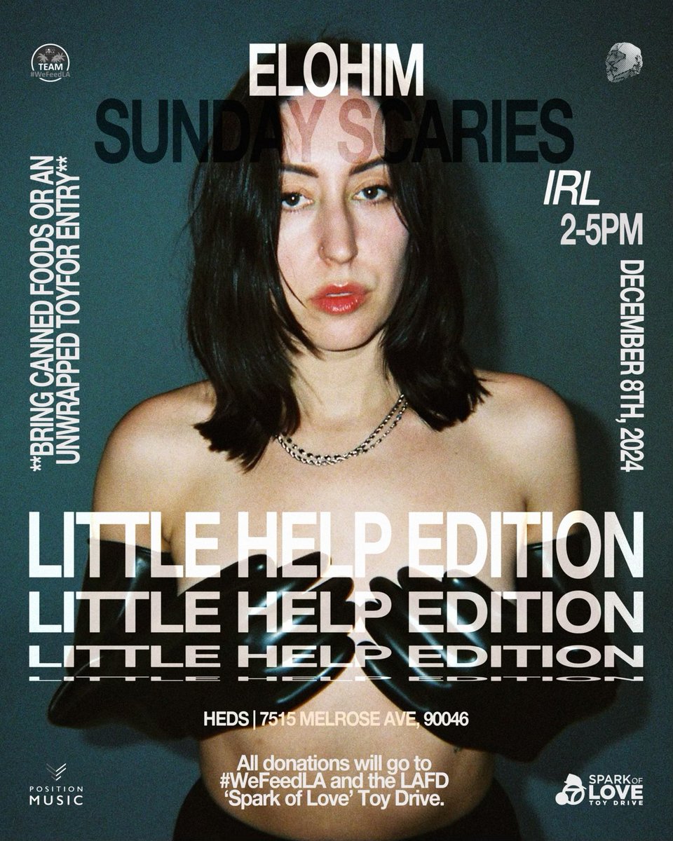 LOS ANGELES 
SUNDAY SCARIES IRL
DECEMBER 8 2024
ILYSVM . RSVP 

partiful.com/e/8vIU1R1Yy0at…