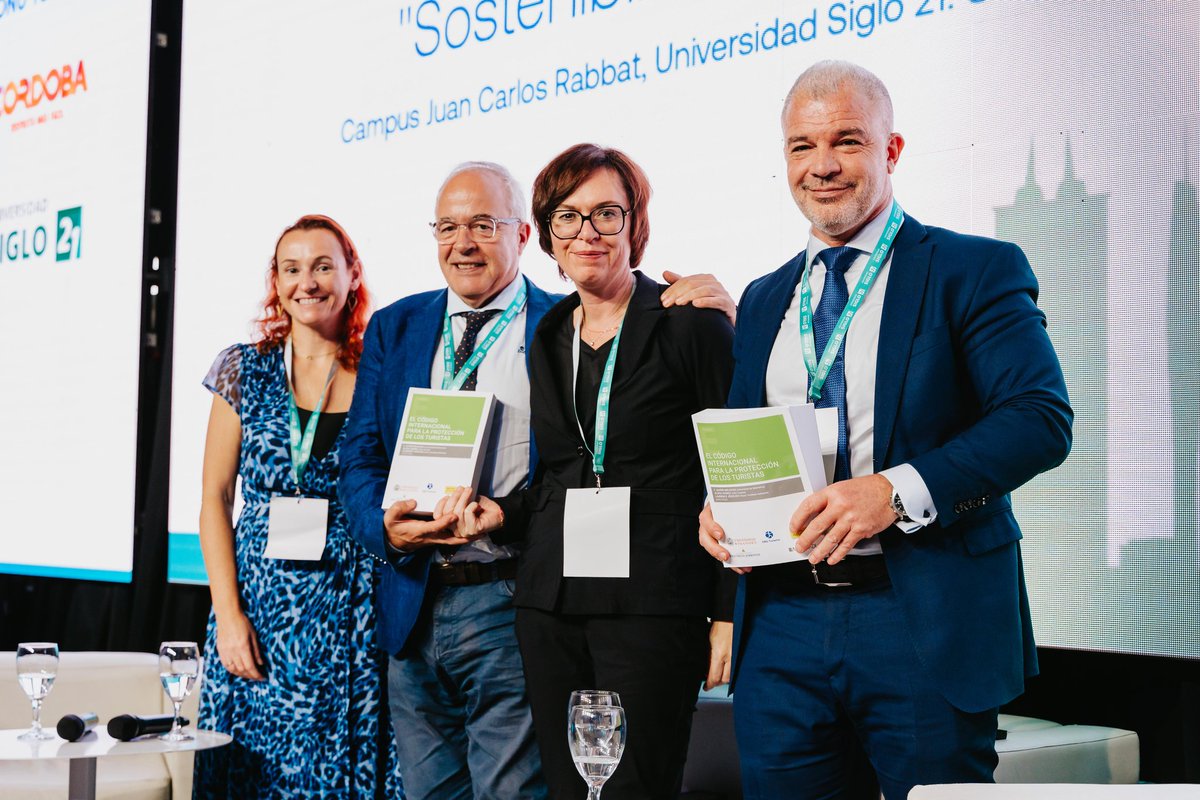 UNWTO's tweet photo. ¡Comienza el II Seminario Internacional sobre el Derecho del Turismo en Córdoba, Argentina! Expertos internacionales debaten al respecto centrándose en la Sostenibilidad y Accesibilidad Universal del derecho del turismo. 🌟
🔗https://t.co/gBXaLQQQdk
#ISTL https://t.co/ouEr2V4Gt2