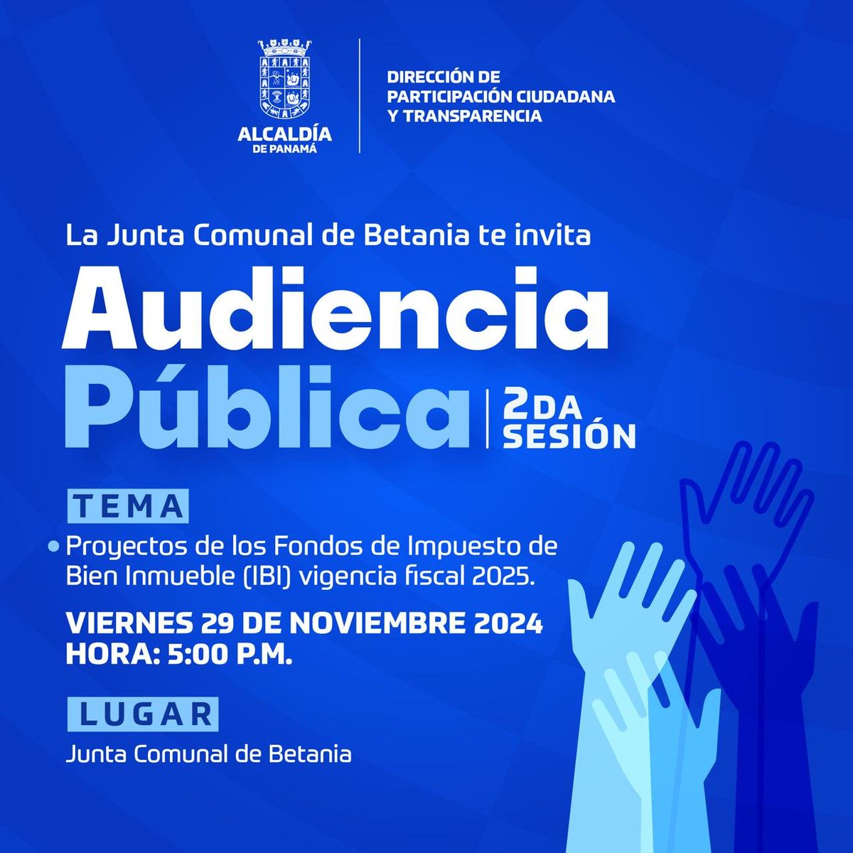 Junta Comunal Betania tweet media