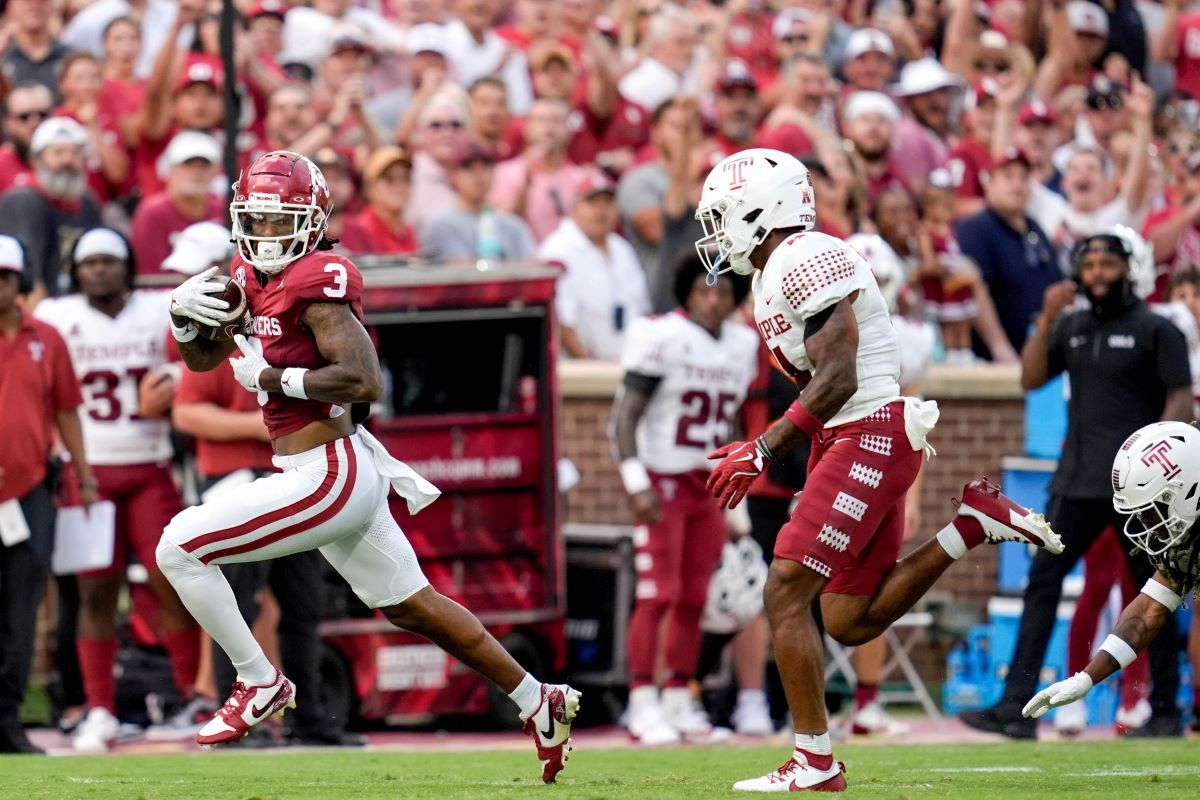 Continues to be an uphill climb for #OU WRs Deion Burks, Jalil Farooq.

Concussion history (Burks) &amp; a setback (Farooq) - hard to see either one playing at LSU.

But we'll see.

on3.com/teams/oklahoma…