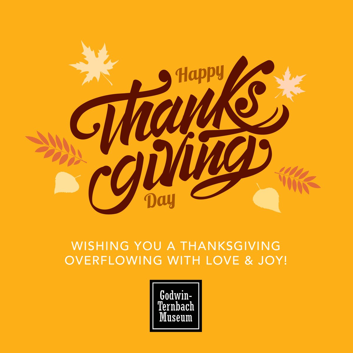Happy Thanksgiving!

Wishing you a warm and joyful holiday with your loved ones.
The gallery will be closed from November 27 through December 1 and will reopen on December 2.
