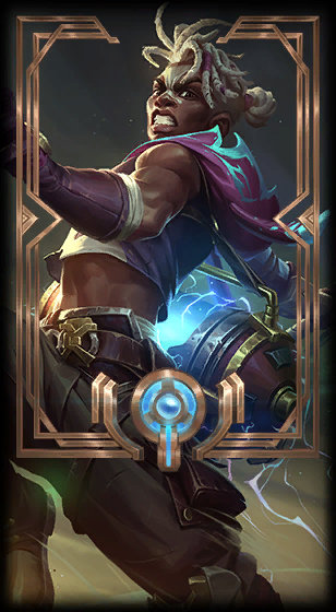 Last Stand Ekko border and icons - #LeagueOfLegends