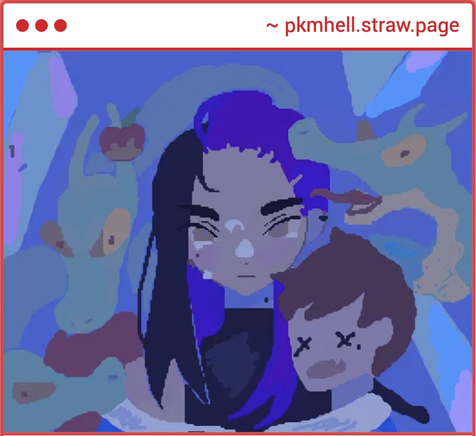 pkmhell's tweet photo. shoutout to the guy leaving pipe bombs in my strawpage that make me immediately burst into tears https://t.co/MxTpJstbXW