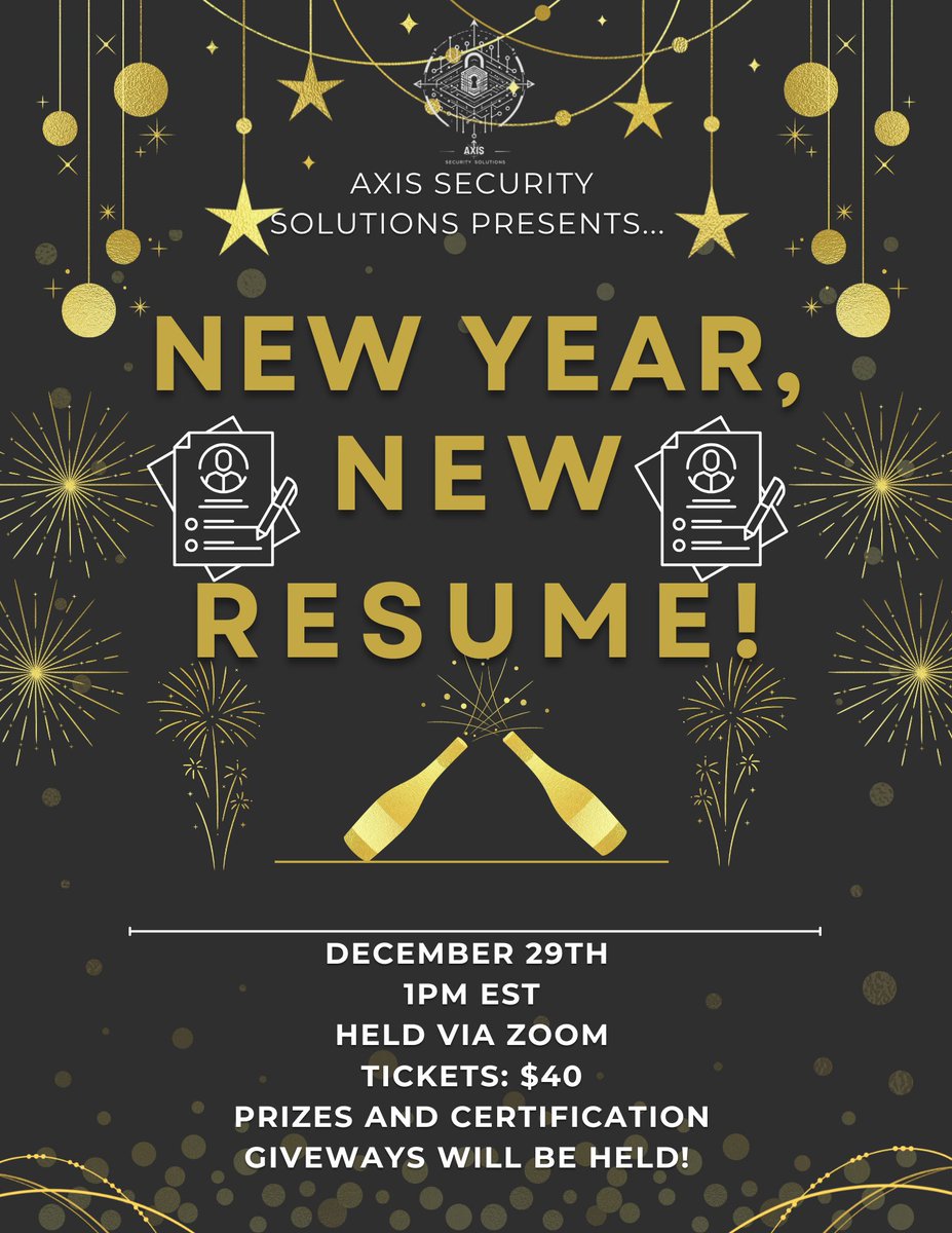 Start 2025 strong! 🎉 Join our New Year, New Resume Webinar on Dec 29th at 1 PM EST for just $40!

What you'll get:
✅ Resume templates
✅ Interview tips
✅ Corporate/govt resume guidance
🎟 40% off resume services (30 days)
📝 120-day revision support
🎉 CompTIA voucher giveaway