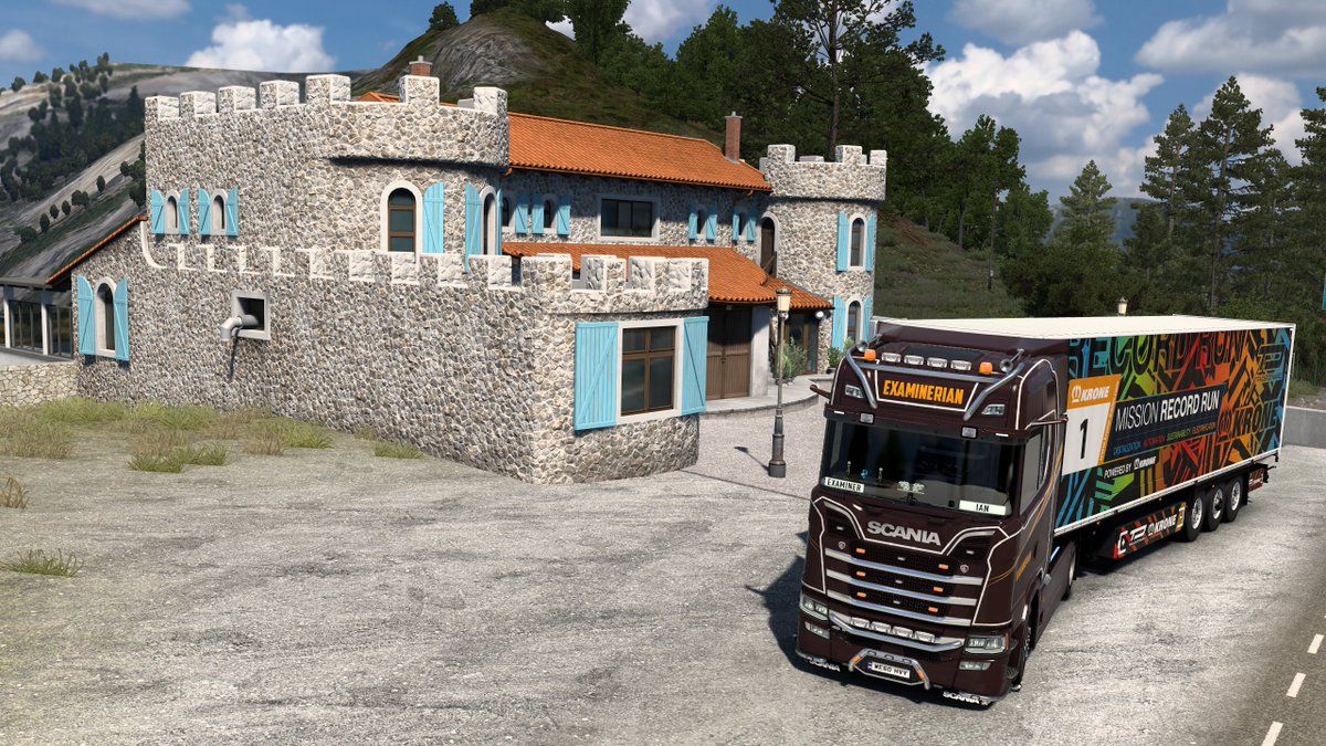 Ian Thompson (@examinerian) on Twitter photo Not quite #CruisingGreece in <a href="/SCSsoftware/">SCS Software</a>'s #ETS2.
Actually, will that be the name of the event? Sounds a bit like a boat trip around the Adriatic...
Anyway, the bits of southern Albania that we're not supposed to be driving yet are very pretty.
#BestCommunityEver Not quite #CruisingGreece in <a href="/SCSsoftware/">SCS Software</a>'s #ETS2.
Actually, will that be the name of the event? Sounds a bit like a boat trip around the Adriatic...
Anyway, the bits of southern Albania that we're not supposed to be driving yet are very pretty.
#BestCommunityEver