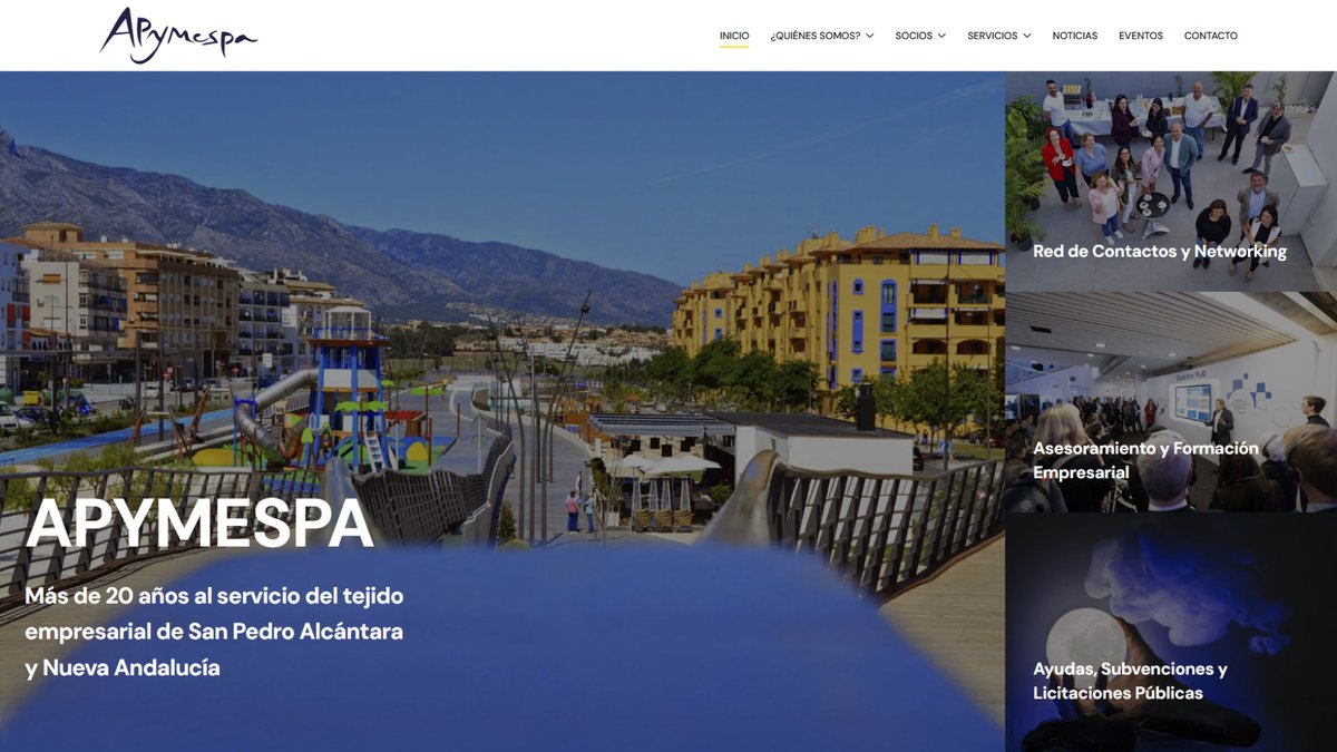 APYMESPA presentó su nueva página web para potenciar el tejido empresarial local. t.ly/Yr-1k Volcando Ideas | Comunicación &amp; Marketing

#APYMESPA #Colaboraciones #Comunicación #CostaDelSol #Empresas #Málaga #Marketing #NuevaAndalucía #PYMEs #SanPedroAlcántara
