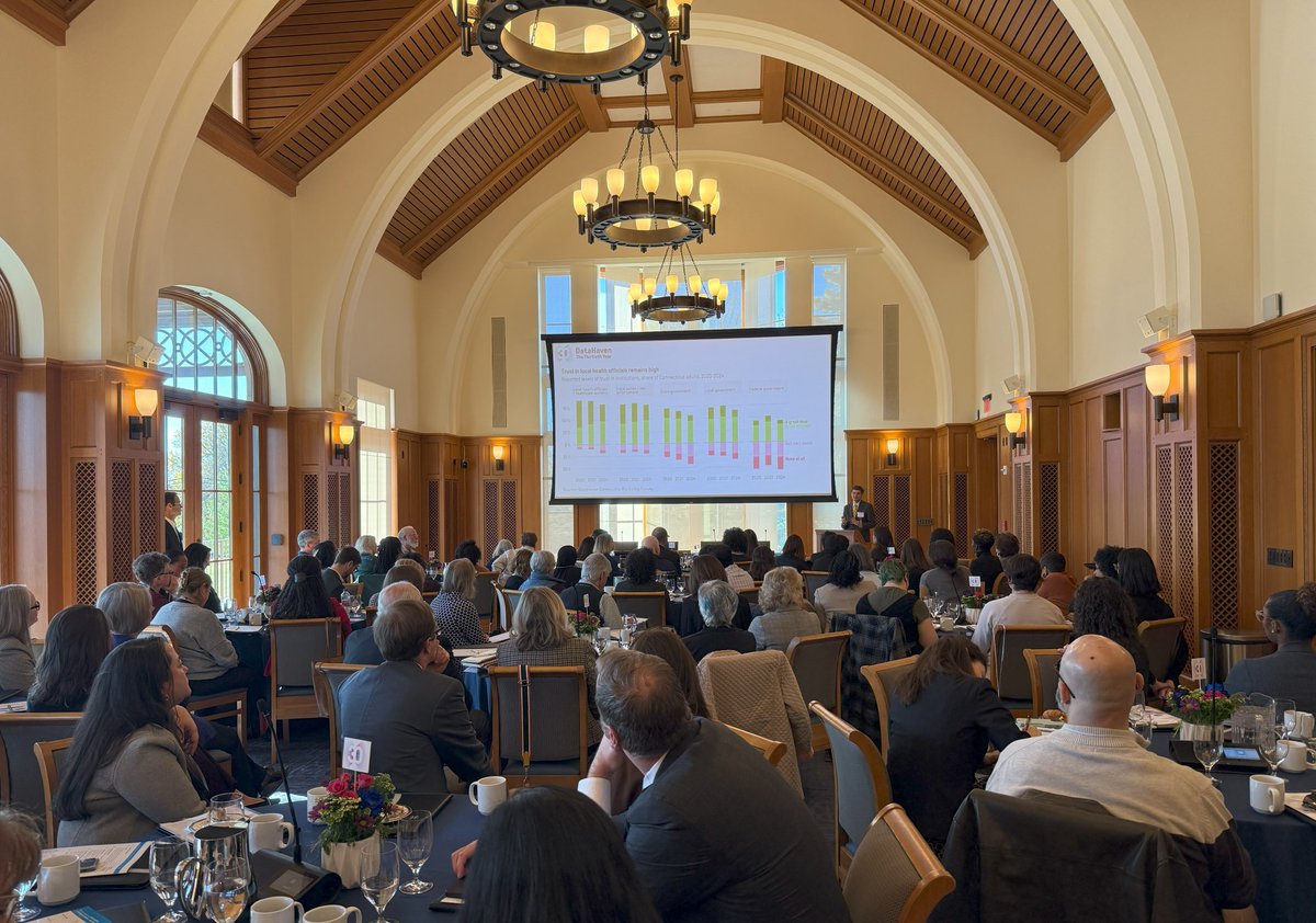 Full house for DataHaven's Statewide Data Release &amp; 30th Anniversary Luncheon yesterday! #Thankful to all of our partners and supporters from throughout #Connecticut.