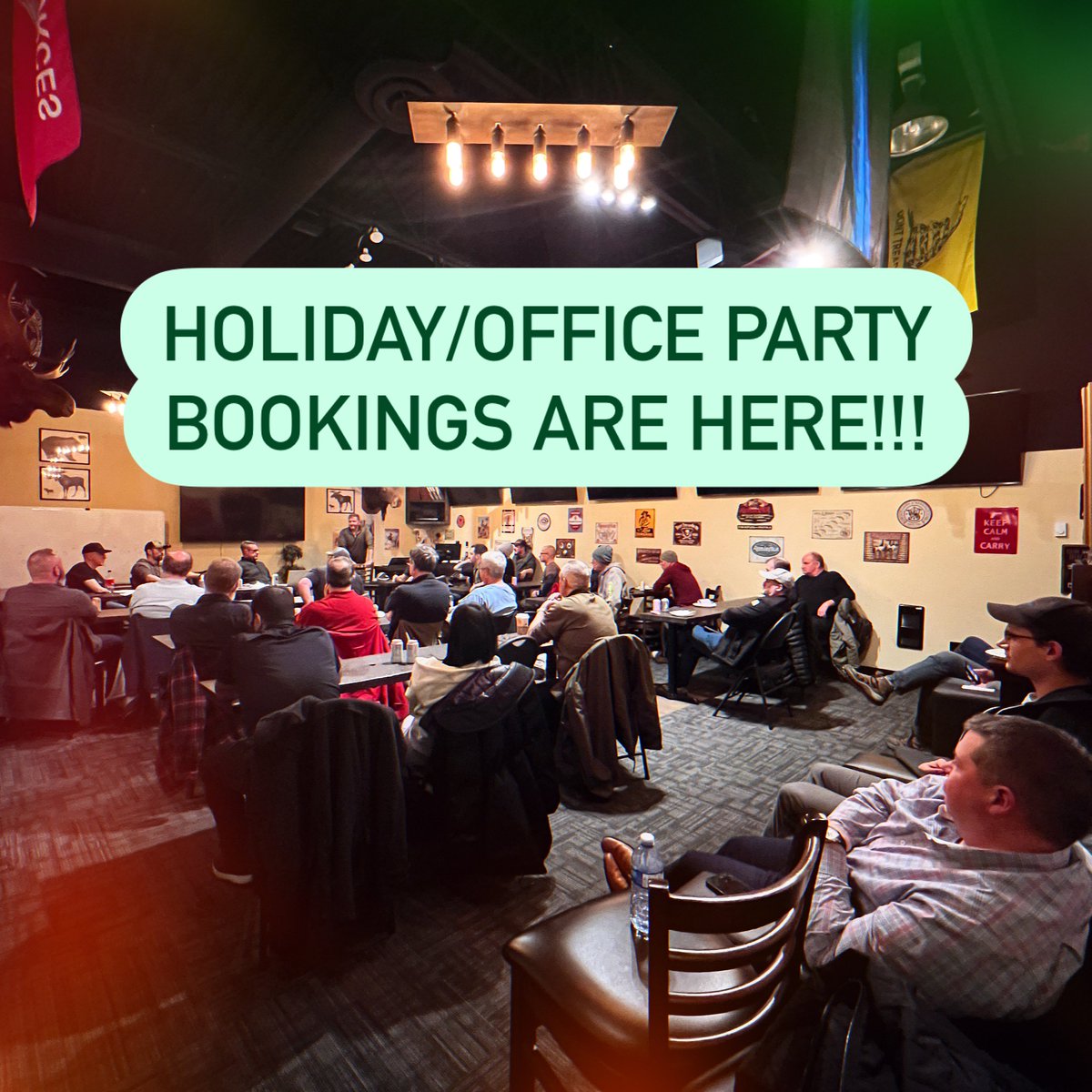 🎁 🎄Office party planning? We’ve got packages for every team size! Book your spot today—dates are filling up fast! | #HolidayPackages #OfficeParties2024 #LangleyCorporateEvents #WorkParty 🎅🏻🎄

To make a reservation:
BOOK ONLINE at [therangelangley.com]