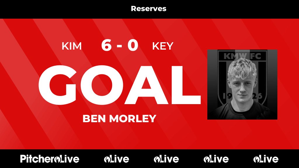 KimberleyMWFC's tweet photo. 42': Ben Morley scores for Kimberley Miners Welfare Reserves 🙌
#KIMKEY #Pitchero
https://t.co/6Fi0Gq5Nr8 https://t.co/Y58024vJdR