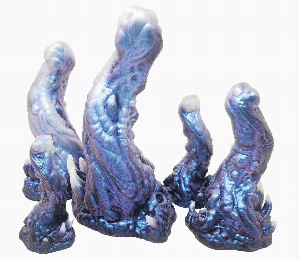 People come in all shapes and sizes. 
So do our toys!

Customize your fantasy toy size, shape, color and density on our website.
Order today! LustArts.com