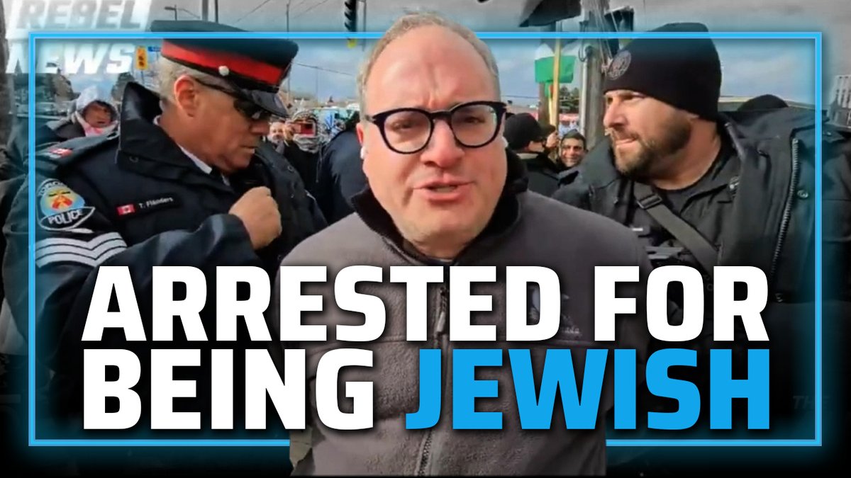 Justin Trudeau's Thought Police Arrest Canadian Journalist For Documenting Hamas Demonstration

Targeted Reporter Ezra Levant Joins Alex Jones To Tell The Rest Of The Story

@ezralevant

WATCH/SHARE THE LIVE X STREAM HERE:
https://t.co/LLkY1B47U2 https://t.co/KUgOJutpys