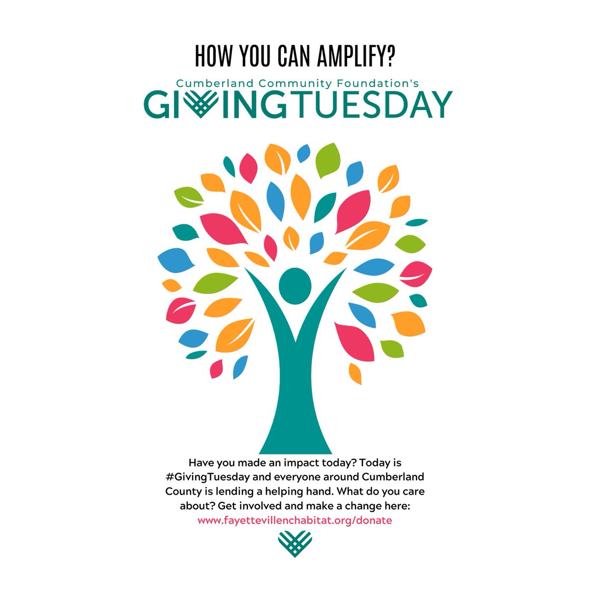 Heyyyyyy It's been a while. Updating social media and here we are! Fayetteville Area Habitat for Humanity. 
cumberlandcf.fcsuite.com/erp/donate/cre… #GivingTuesday2024