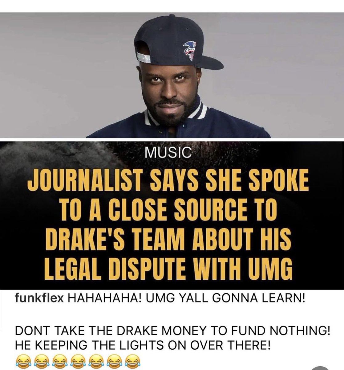 Real1of1TV's tweet image. Funk Flex Shows Support For Drake Taking Legal Action Against UMG &amp;amp; Says “There Are Back Door Deals” #FunkFlex #Drake