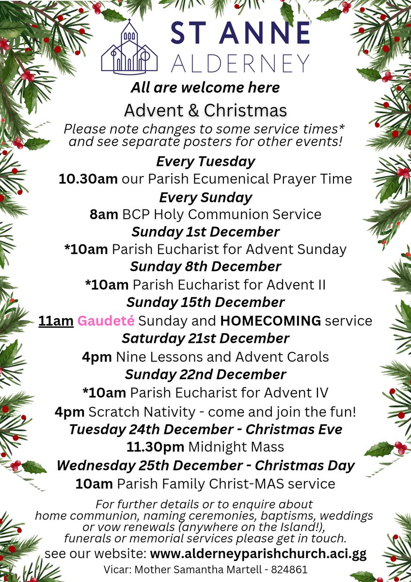 Alderney Parish Church (@alderney_church) on Twitter photo 