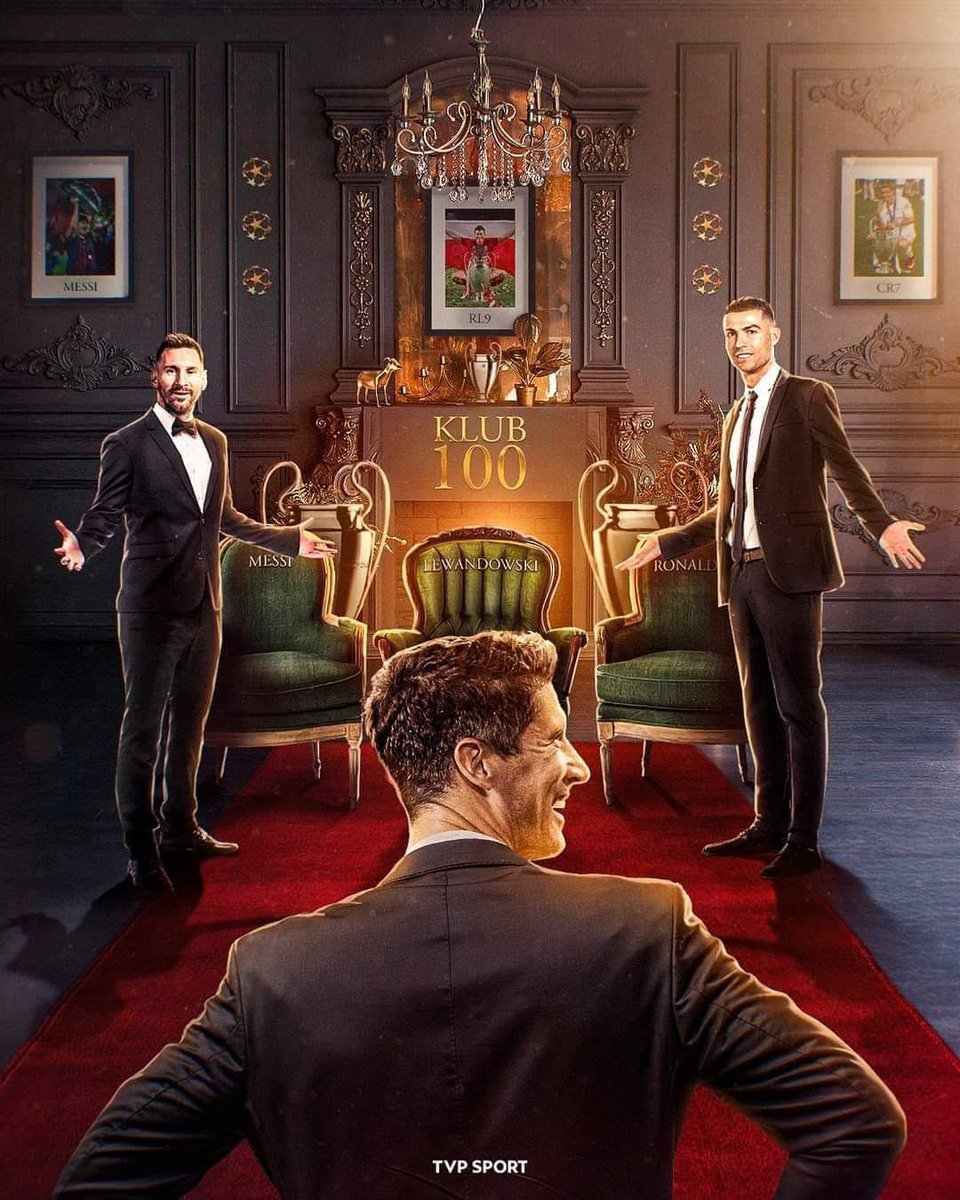 D_Chrzanowski's tweet photo. Czy dla tego człowieka istnieją jakieś granice❓
Gratulacje Panie Profesorze @lewy_official ‼️
Jaką lekcję możemy wyciągnąć z osiągnięcia Lewego? Ciężka praca, determinacja, samodyscyplina - cechy, dzięki którym ,,kosmiczne” cele stają się rzeczywistością 😉
#Lewandowski100 #Barcelona #ChampionsLeague