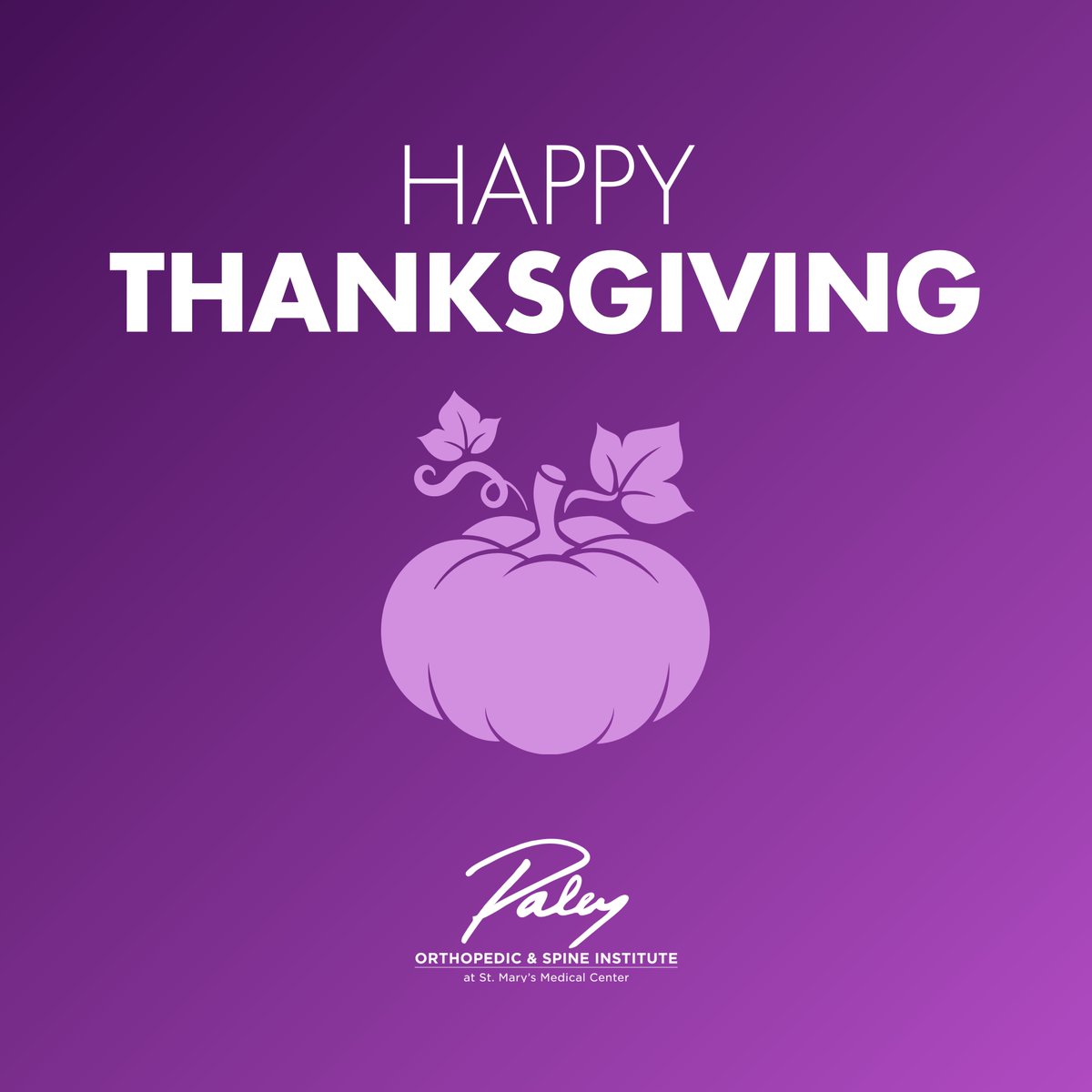 Wishing everyone a Happy Thanksgiving! Feeling so grateful today for my patients, their families, and the privilege of being part of their journeys.

Here’s to a day filled with gratitude, joy, and time with loved ones. 💜 #Thanksgiving #Gratitude #ThankfulHeart
