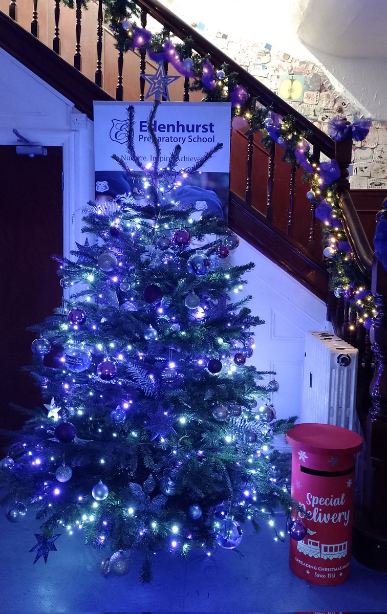 EdenhurstEPTA (@edenhurstepta) on Twitter photo The <a href="/EdenhurstSchool/">Edenhurst Prep School</a> Christmas tree is up 💜 The <a href="/EdenhurstSchool/">Edenhurst Prep School</a> Christmas tree is up 💜