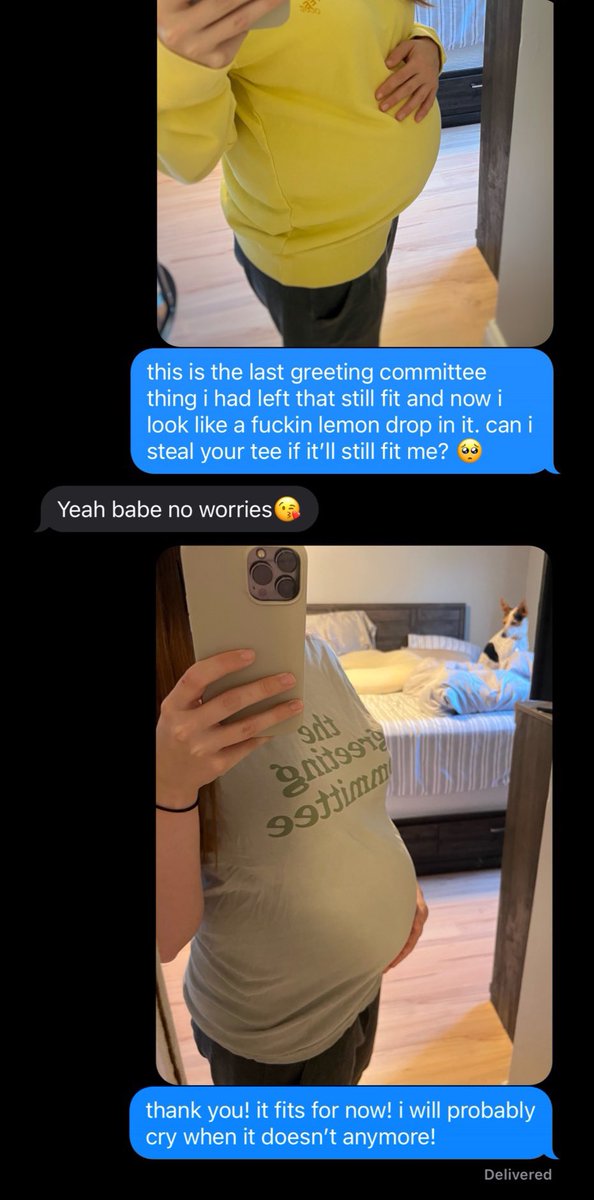 ashley_corman's tweet photo. something to consider before deciding to have his baby: does he have any of your favourite band’s merch in a size or two up? https://t.co/3FDYD46VjL