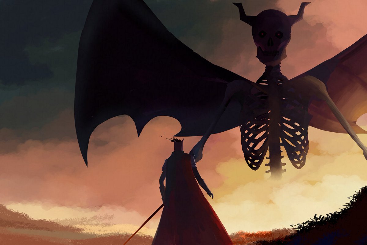 coppitooo's tweet image. Dibujo chill #NetherDungeons #farfadoxfanart