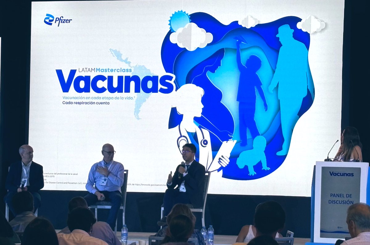 Dra. Rosario Durón (@maternofetalmx) on Twitter photo Mesa redonda. Estrategias para promover la inmunización 💉 durante el #embarazo <a href="/JezidMiranda/">Jezid Miranda, MD, PhD</a>
LATAM masterclass Vacunas 💉 🦠 Mesa redonda. Estrategias para promover la inmunización 💉 durante el #embarazo <a href="/JezidMiranda/">Jezid Miranda, MD, PhD</a>
LATAM masterclass Vacunas 💉 🦠