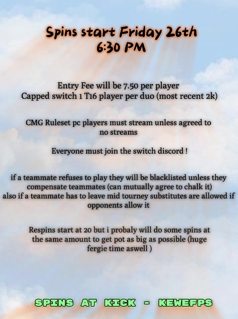 Rt appreciated any messages dm or if you need the discord link