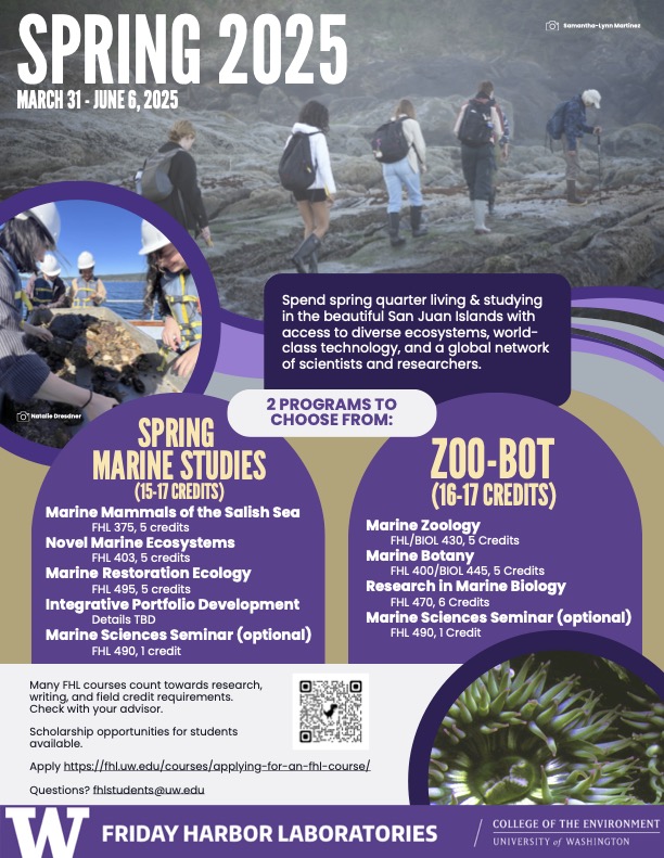 Spring Applications are OPEN!! 
fhl.uw.edu/courses/applyi…