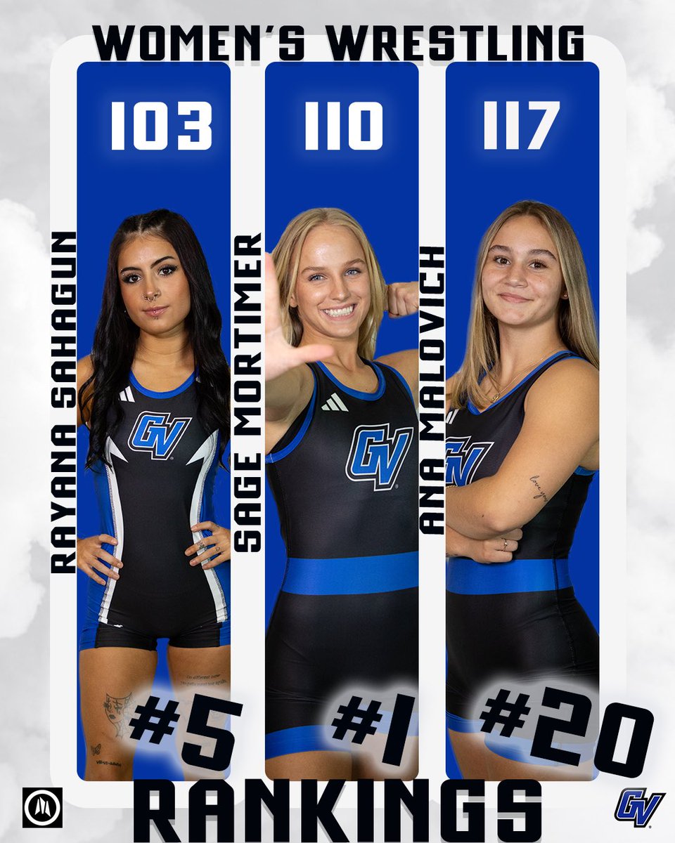 GVSUWWrestling's tweet image. “And we climb” -Coach Short ⚓️

The Lakers individual rankings came out earlier this afternoon by The Open Mat! 

#AnchorUp