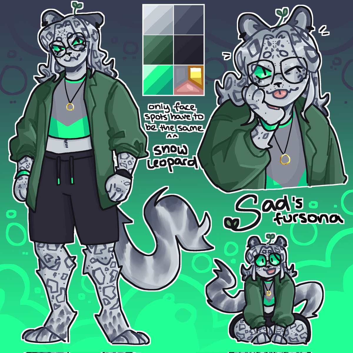 🗣️new fursona ref bcs the old one felt more like an oc lmao