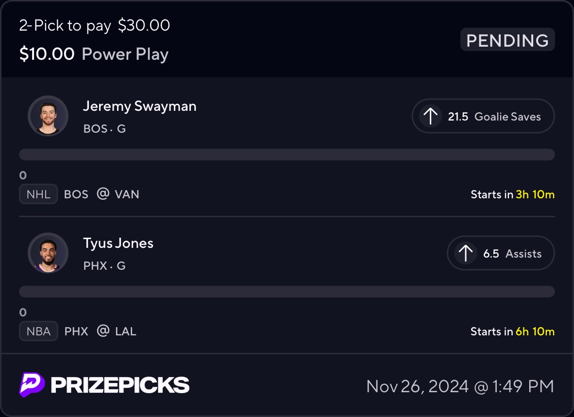 Here’s a taco slip from the <a href="/propsmadeeasy/">Props Made Easy</a> tool! 
EV ✅
PlayerProj ✅
prizepicks.onelink.me/gCQS/shareEntr…