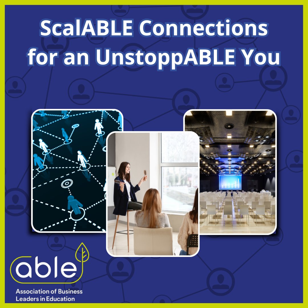 UK education is evolving fast, and ABLE is here to connect leaders &amp; innovators passionate about making a difference.

Ready to scale your impact? Let’s make things happen!

🌐 ablepro.info

#EducationUK #Leadership #Collaboration #ScalABLEConnections #SBL
