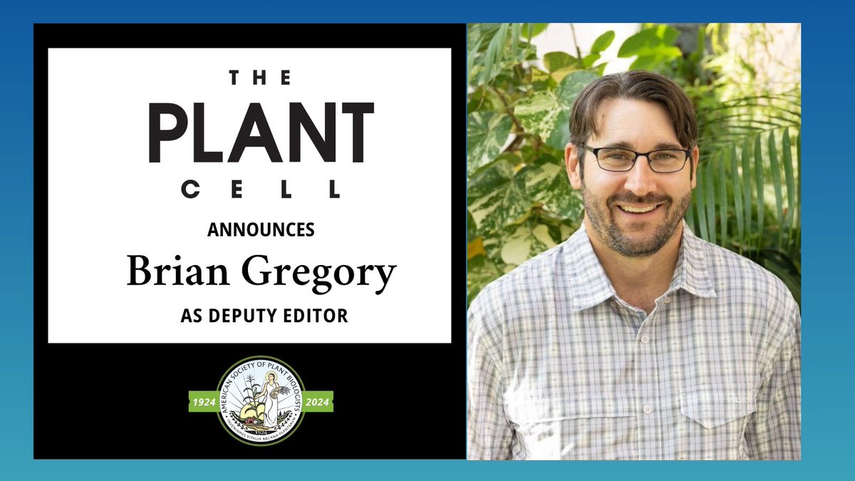 Announcing Brian Gregory as the first Deputy Editor of <a href="/ThePlantCell/">The Plant Cell</a> 👏👏👏 Brian will work closely with EIC <a href="/manavellalab/">Pablo Manavella</a> on developing focus issues and journal initiatives. Congratulations, Brian! Read more: blog.aspb.org/the-plant-cell…