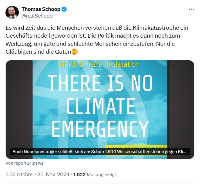 Climate_Inform's tweet photo. #FDP zitiert #Report24 (ein rechtsextremes österreichisches Medium, das sich in einem Gebäude eine leere Wohnung als Briefkastenadresse angemietet hat, vermutlich ein oder zwei Hetzer, die privat hetzen, das ist die Quelle, der er vertraut). 

#Klimawandelleugnung! https://t.co/J6HUgldZUM