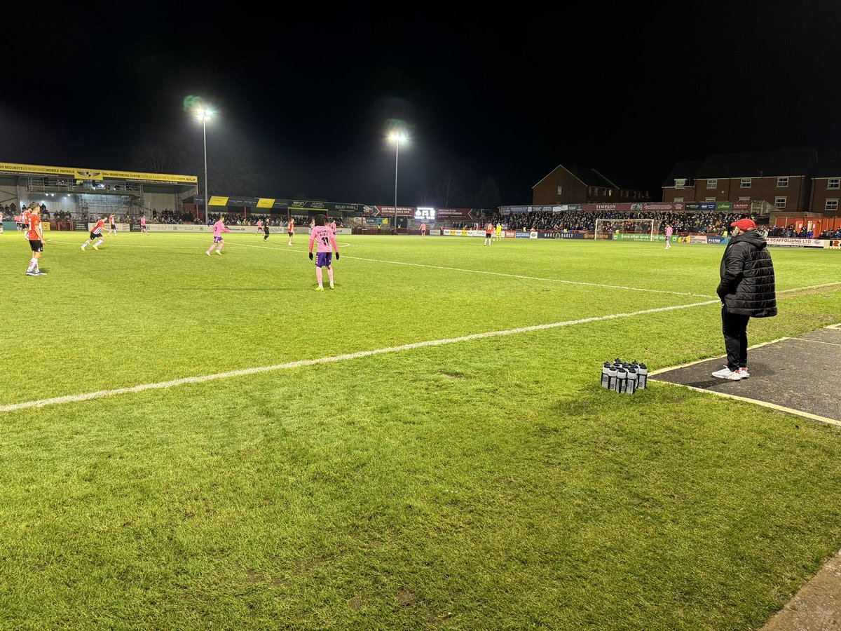 Our  PGS representative has arrived in the North West and is at the J.Davidson Stadium this evening, the home of <a href="/altrinchamfc/">Altrincham FC</a> for their <a href="/TheVanaramaNL/">#FRANKOUT #barelysurvivingfrank #killrecky</a> @Vanarama home match against <a href="/YorkCityFC/">York City FC</a>