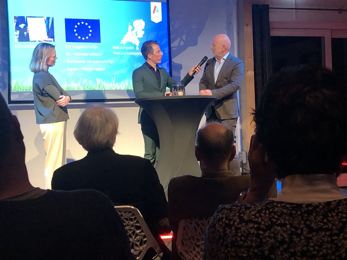 Bij informatiebijeenkomst ‘De transitie van het landelijk gebied’ in regio Amersfoort, over hoe we een toekomstbestendige landbouw krijgen, meer robuuste natuur en schoon water. <a href="/A_Regio/">Regio Amersfoort</a> <a href="/PvdAUtrechtPS/">PvdA Provincie Utrecht</a>