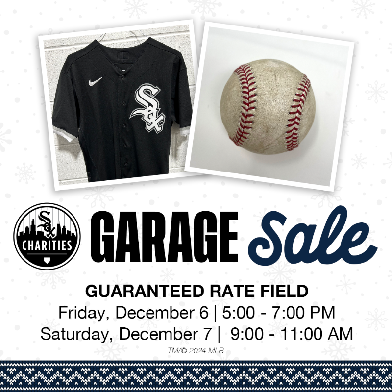 soxcharities's tweet photo. The countdown is on for our next Garage Sale! REPOST for a chance to be first in line.